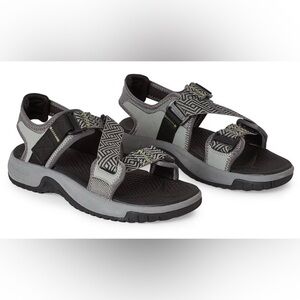 Ozark Trail Sandals Gray and Black Outdoor Men Size 9